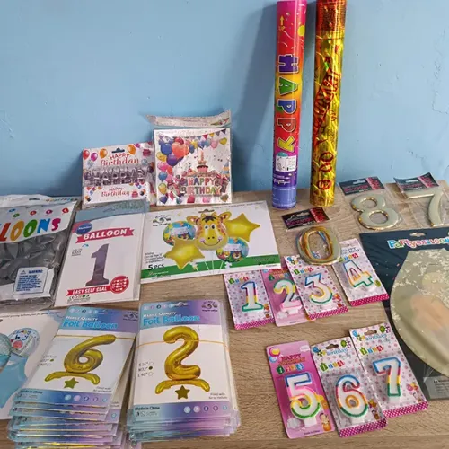 Screenshot of Birthday Party Supplies