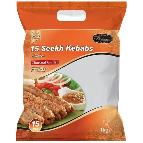 Screenshot of Chicken Seekh Kebab