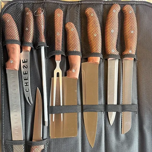 Screenshot of Professional 9-Piece Kitchen Knife Set