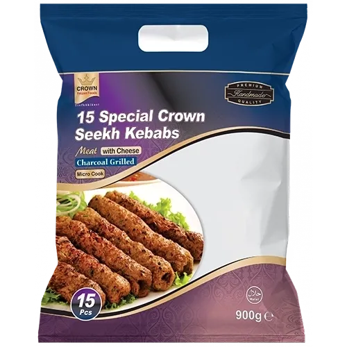 Screenshot of Special Meat Seekh Kebabs with Cheese